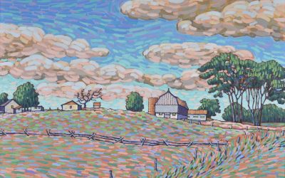 Barn in Field